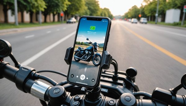 Support téléphone moto antidérapant : sécurité et confort assurés